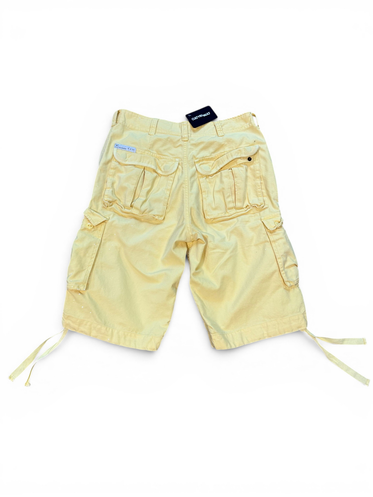 (32W) Y2K Rocawear Yellow Shorts