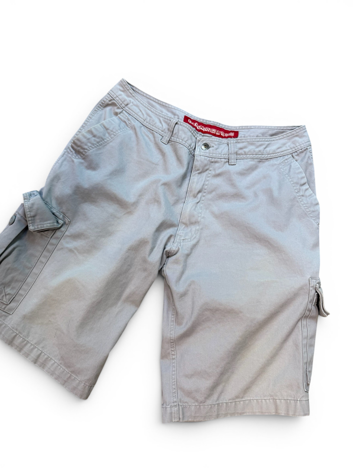 (34W) Y2K Ecko Grey Cargo Shorts