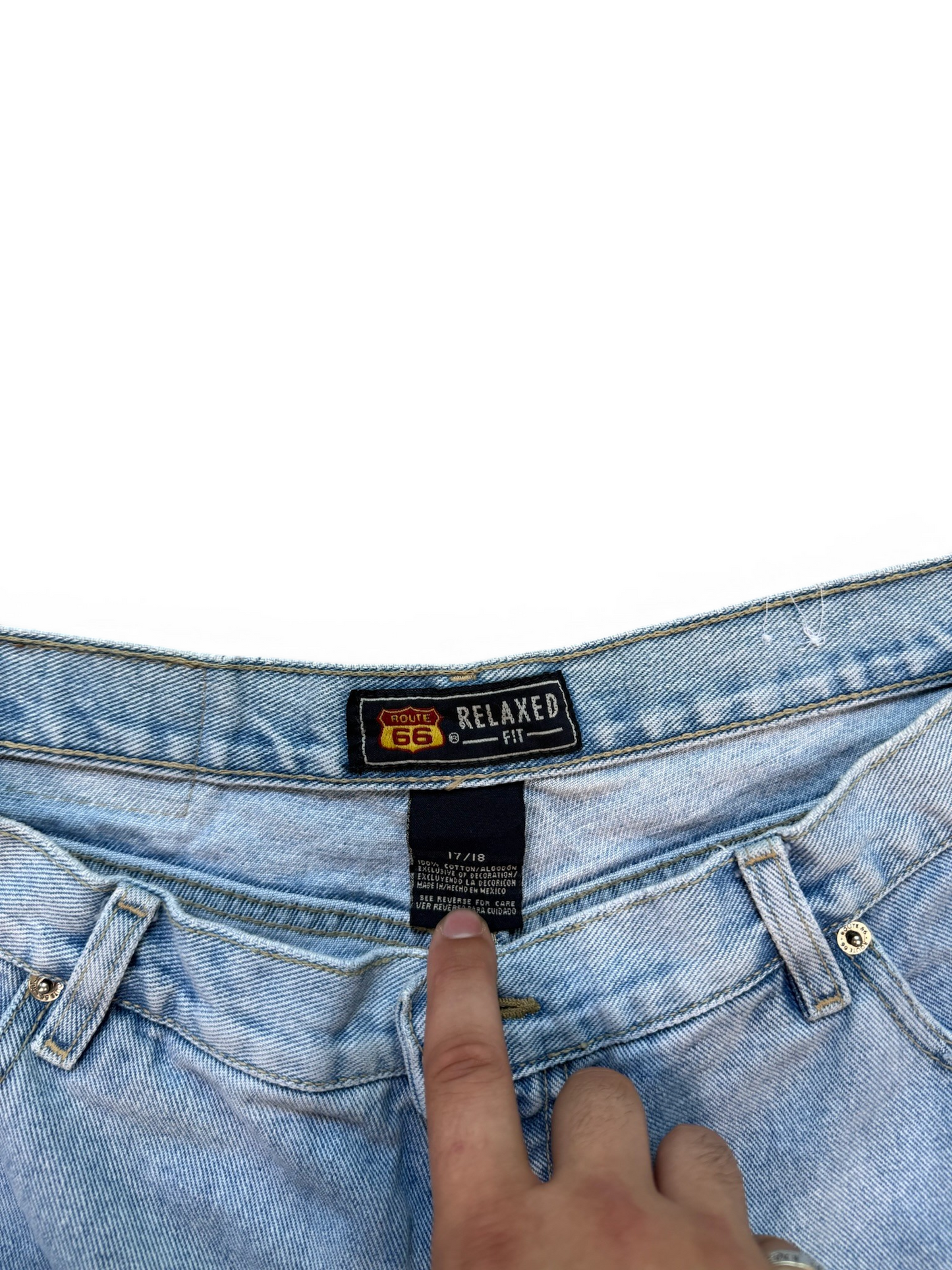 (34W) Route 66 Denim Shorts