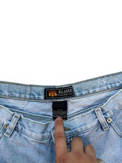(34W) Route 66 Denim Shorts