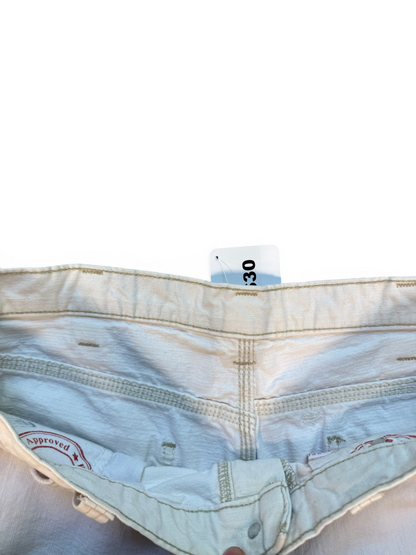 (34W) Vintage 90s Lee Dungaree Carpenter Shorts