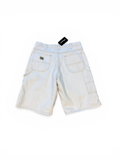 (34W) Vintage 90s Lee Dungaree Carpenter Shorts