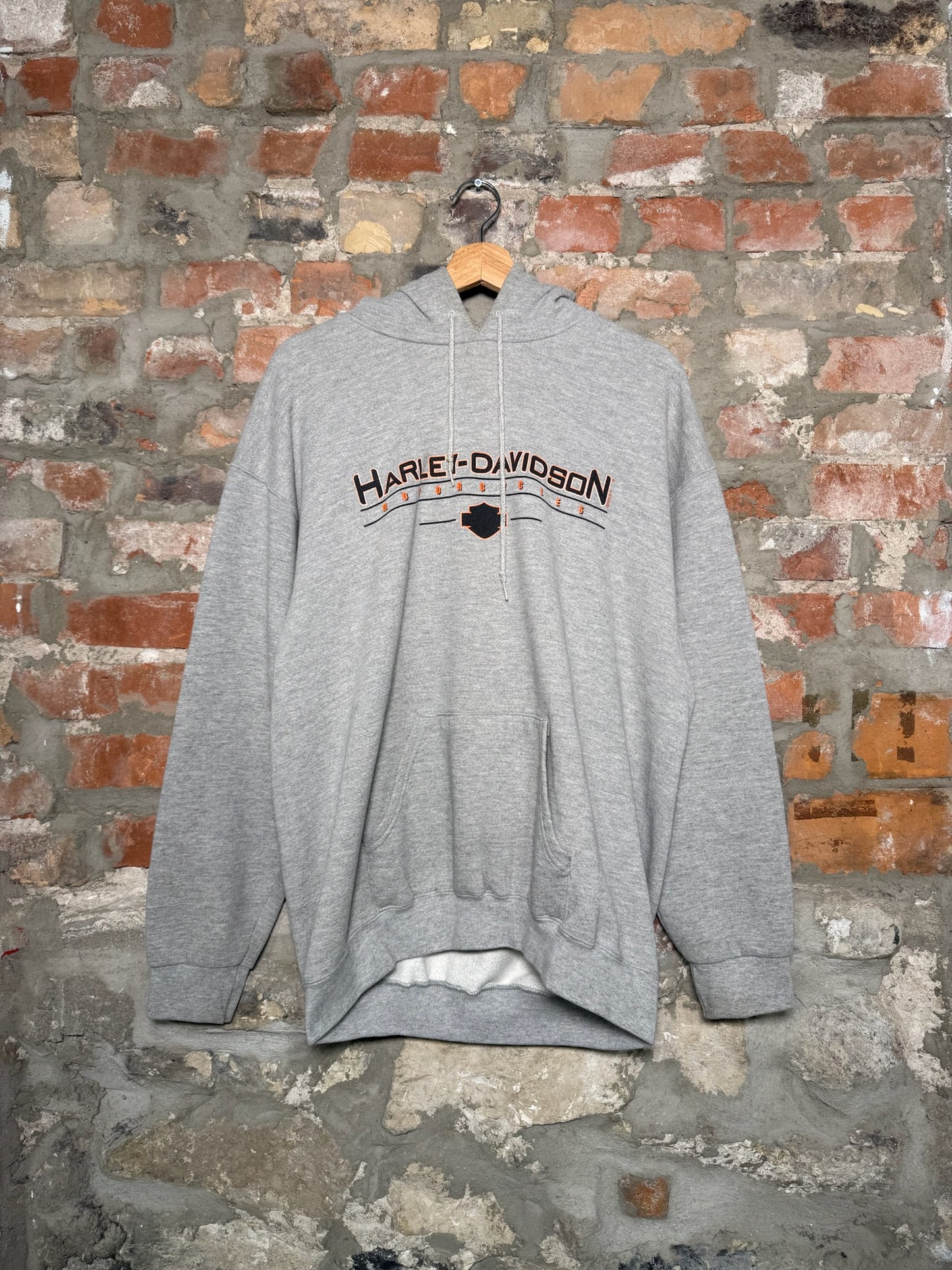 Vtg Harley Davidson Auburn MASS Hoodie Sz L