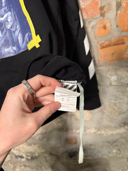 (M) Off White Caravaggio Crewneck Black