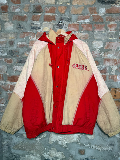 90s San Francisco 49ers Starter Jacket Sz XL