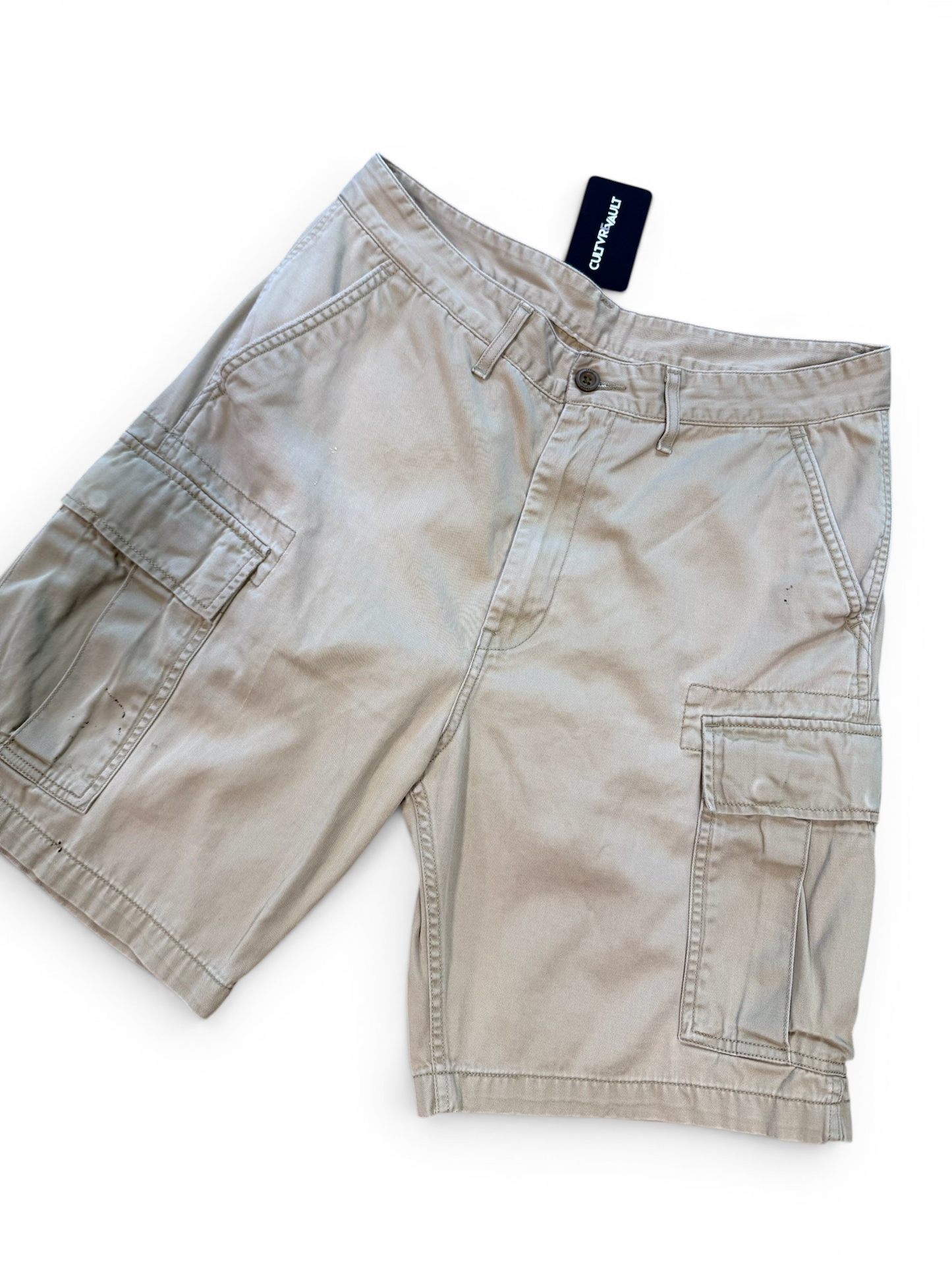 (34W) Levi's Khaki Multi-Pocket Shorts