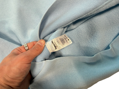 (M) Supreme Baby Blue Box Logo Hoodie