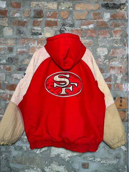 90s San Francisco 49ers Starter Jacket Sz XL