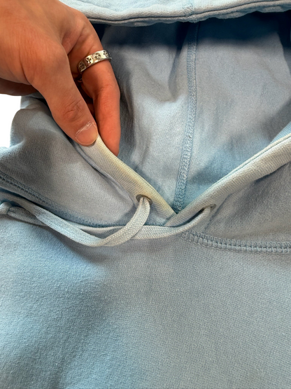 (M) Supreme Baby Blue Box Logo Hoodie