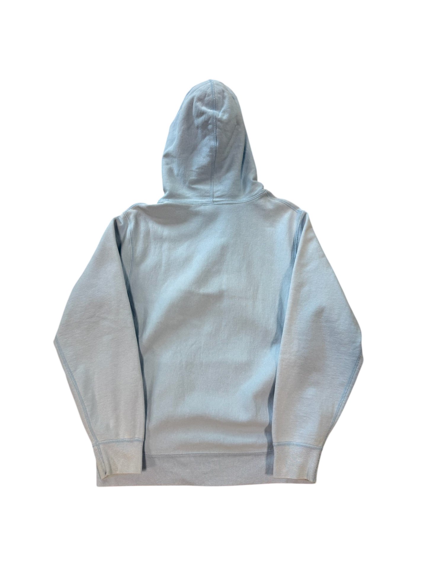 (M) Supreme Baby Blue Box Logo Hoodie