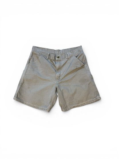 (34W) Vintage Carhartt Grey Carpenter Shorts