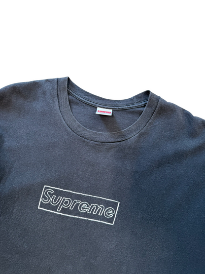 (XL) Supreme x Kaws Box Logo Tee