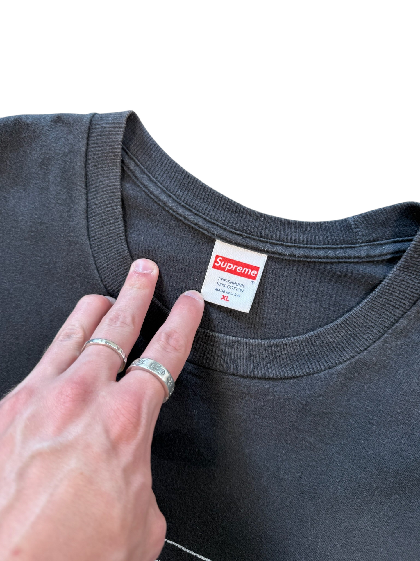 (XL) Supreme x Kaws Box Logo Tee