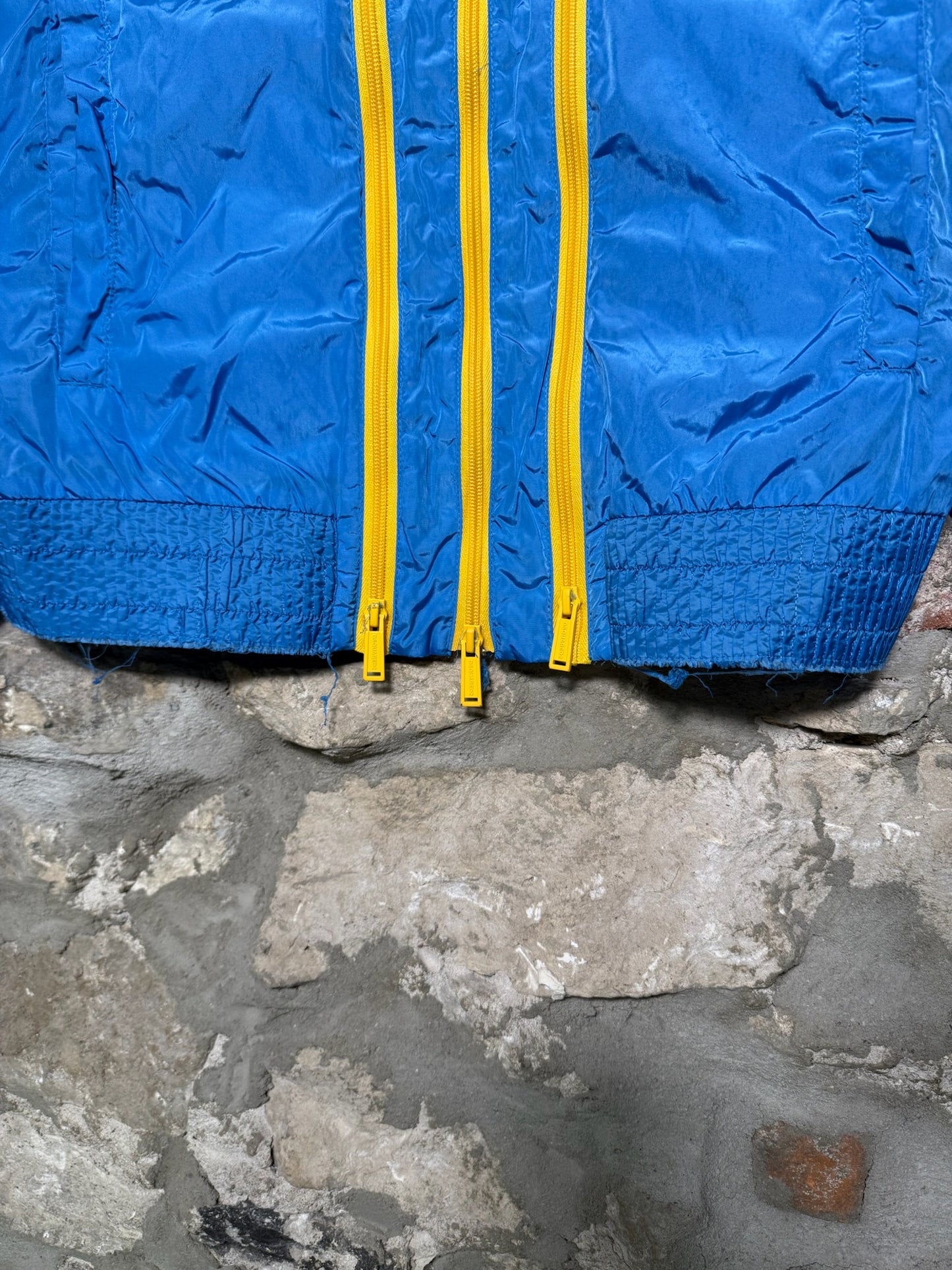 DSquared2 Three Zip Windbreaker Blue Sz M