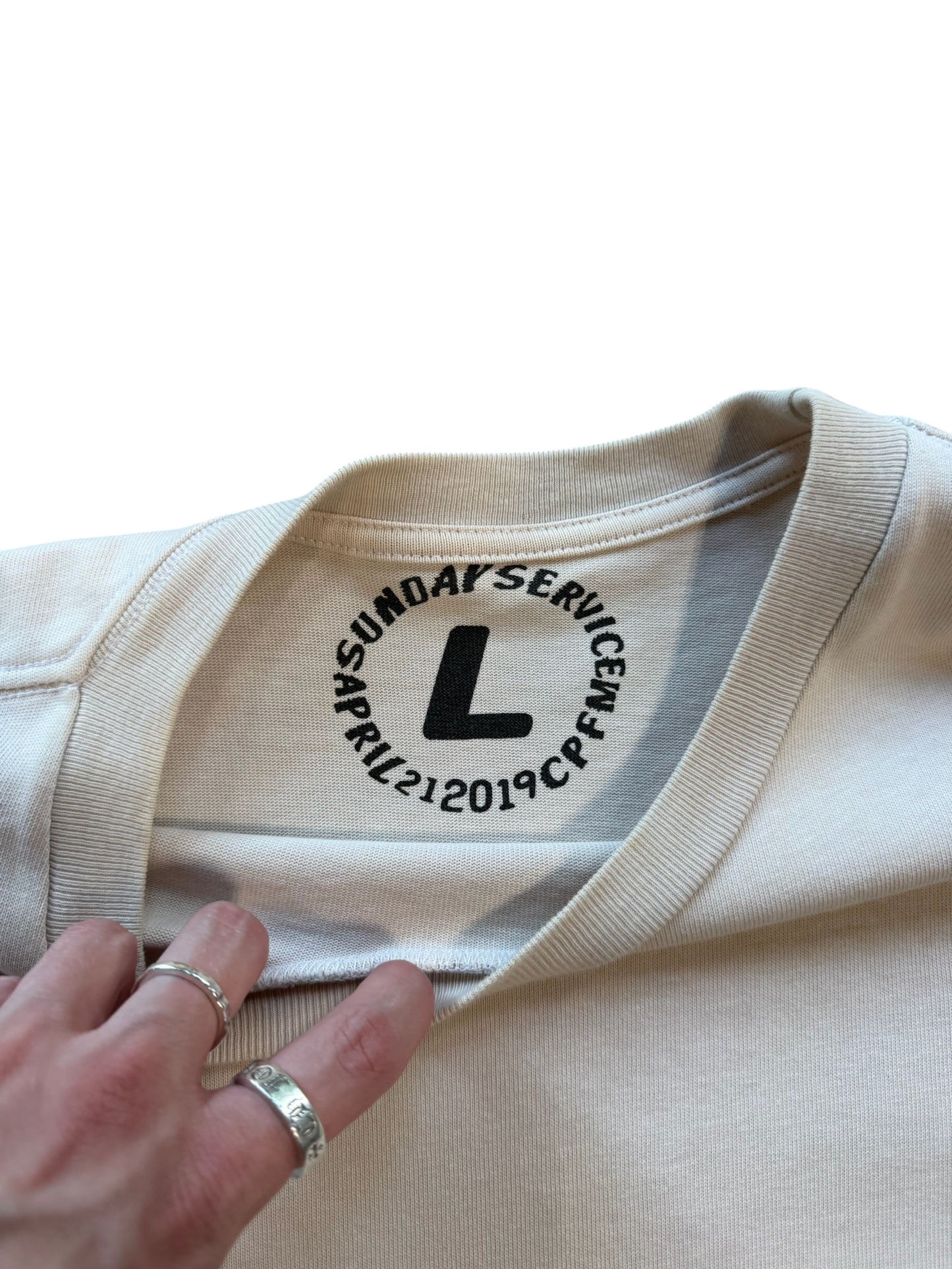 (L) Kanye West x CPFM Holy Spirit Long Sleeve