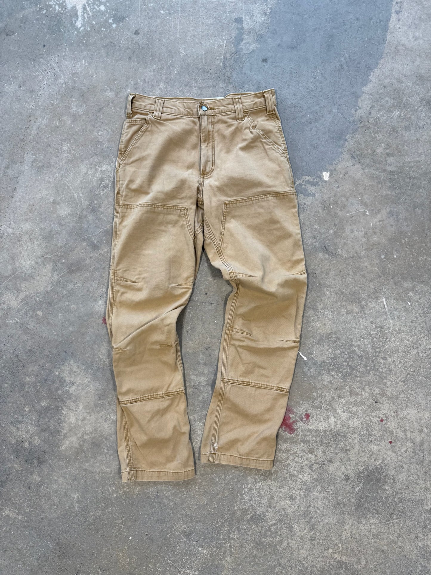 (30W) 00s Carhartt Tan Double Knee Pants