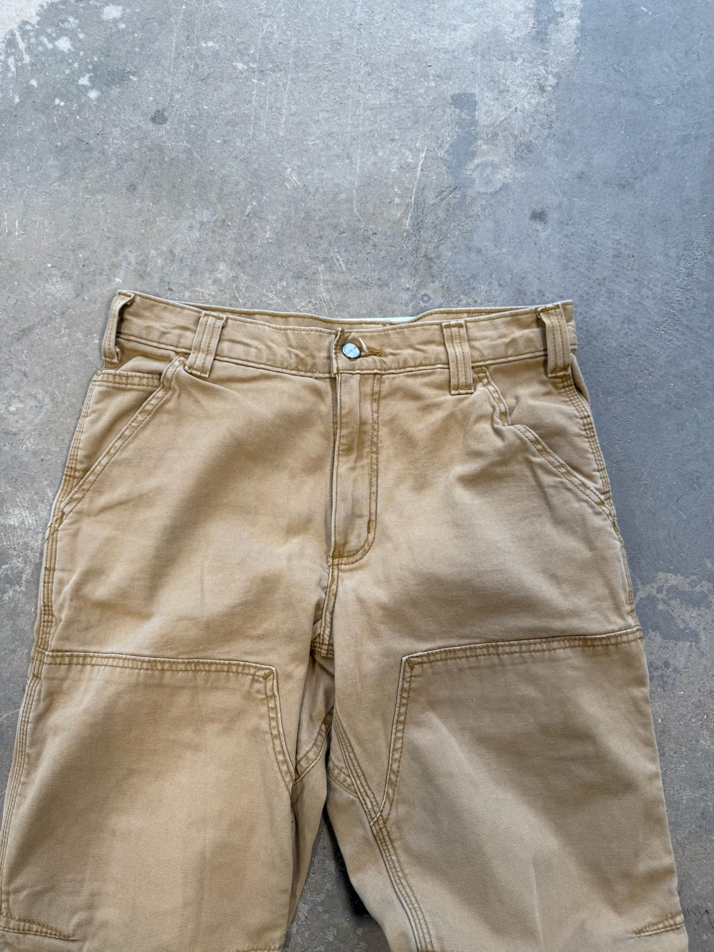 (30W) 00s Carhartt Tan Double Knee Pants