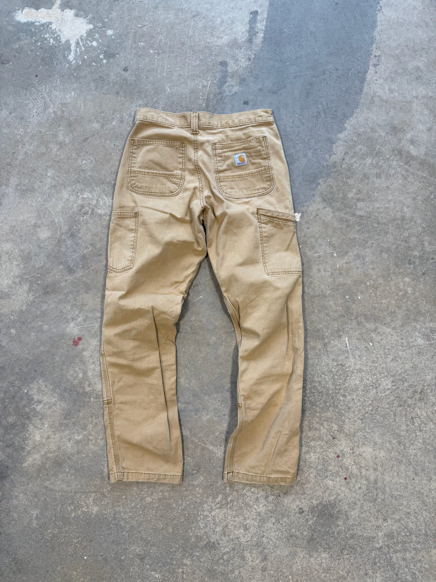 (30W) 00s Carhartt Tan Double Knee Pants
