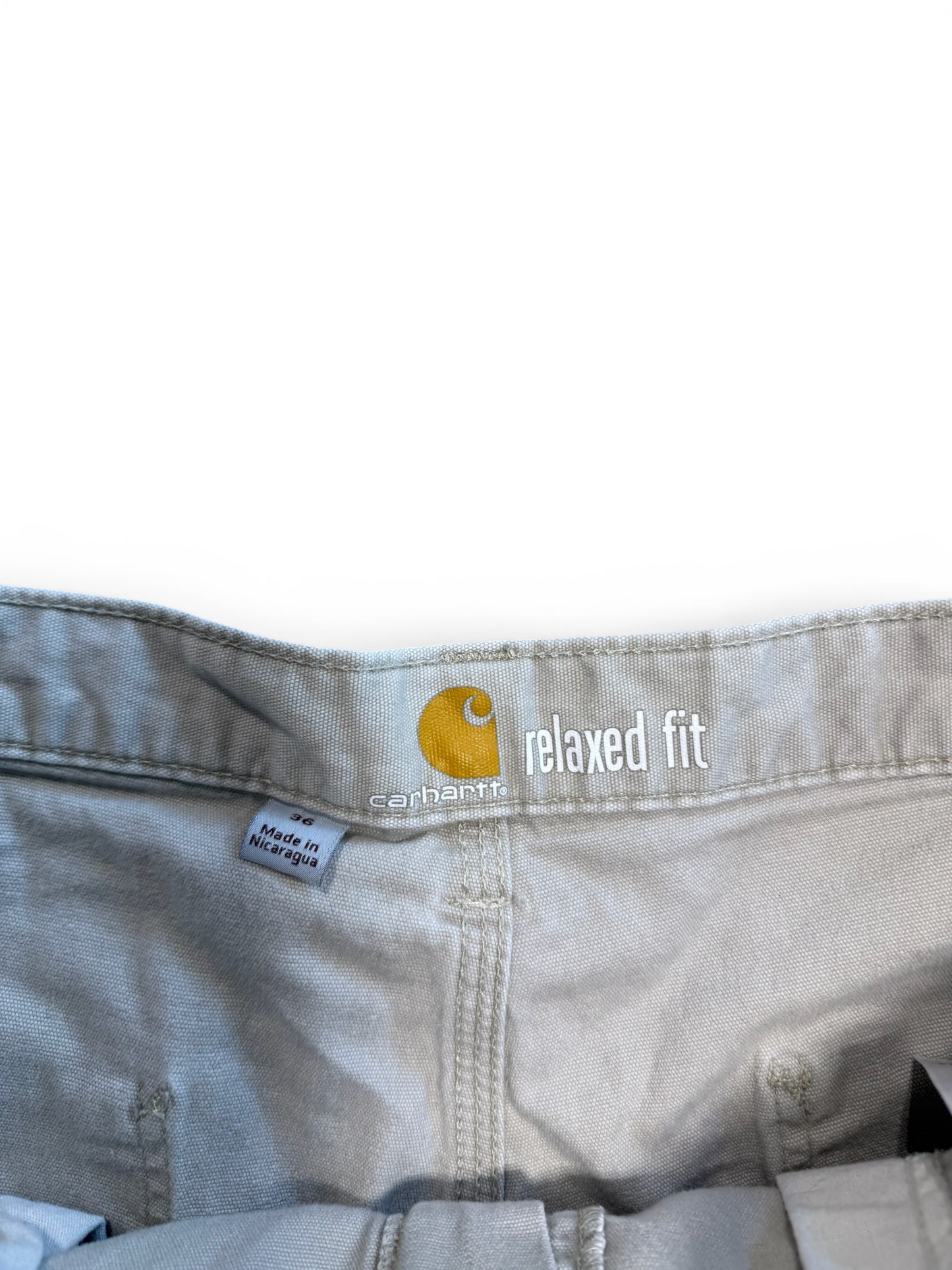 (36W) Carhartt Distressed Work Shorts