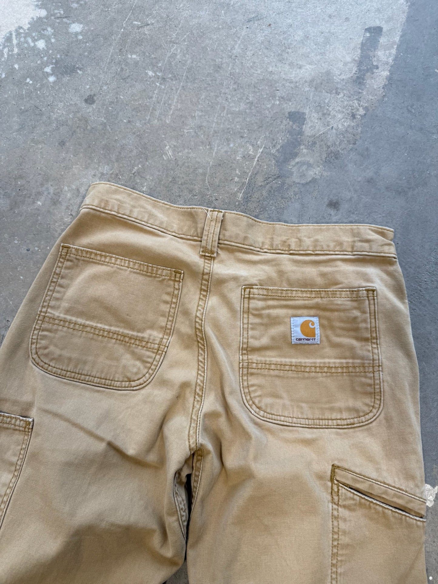 (30W) 00s Carhartt Tan Double Knee Pants