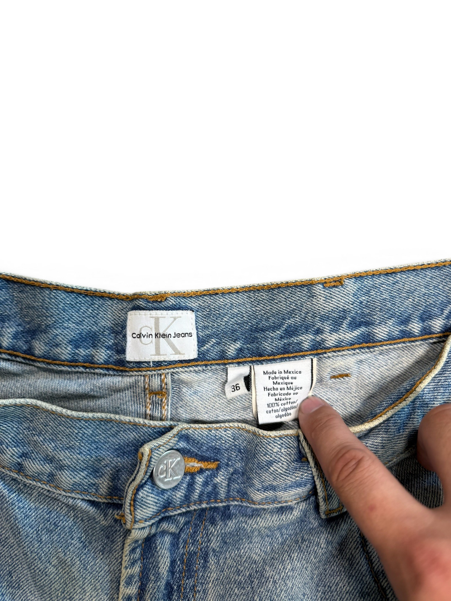 (36W) Vintage Calvin Klein Jorts
