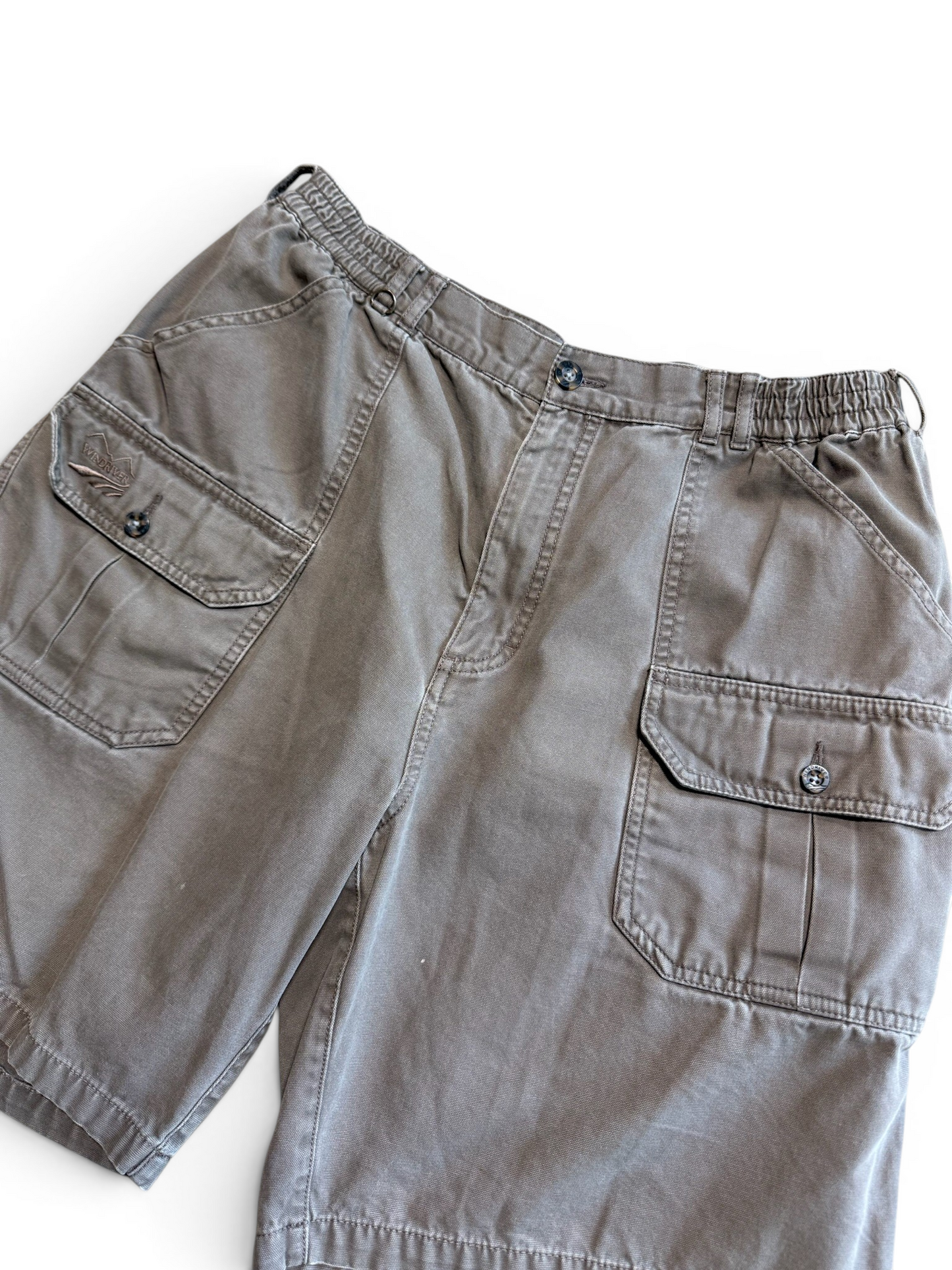 (38W) Vintage Windriver Brown Cargo Shorts