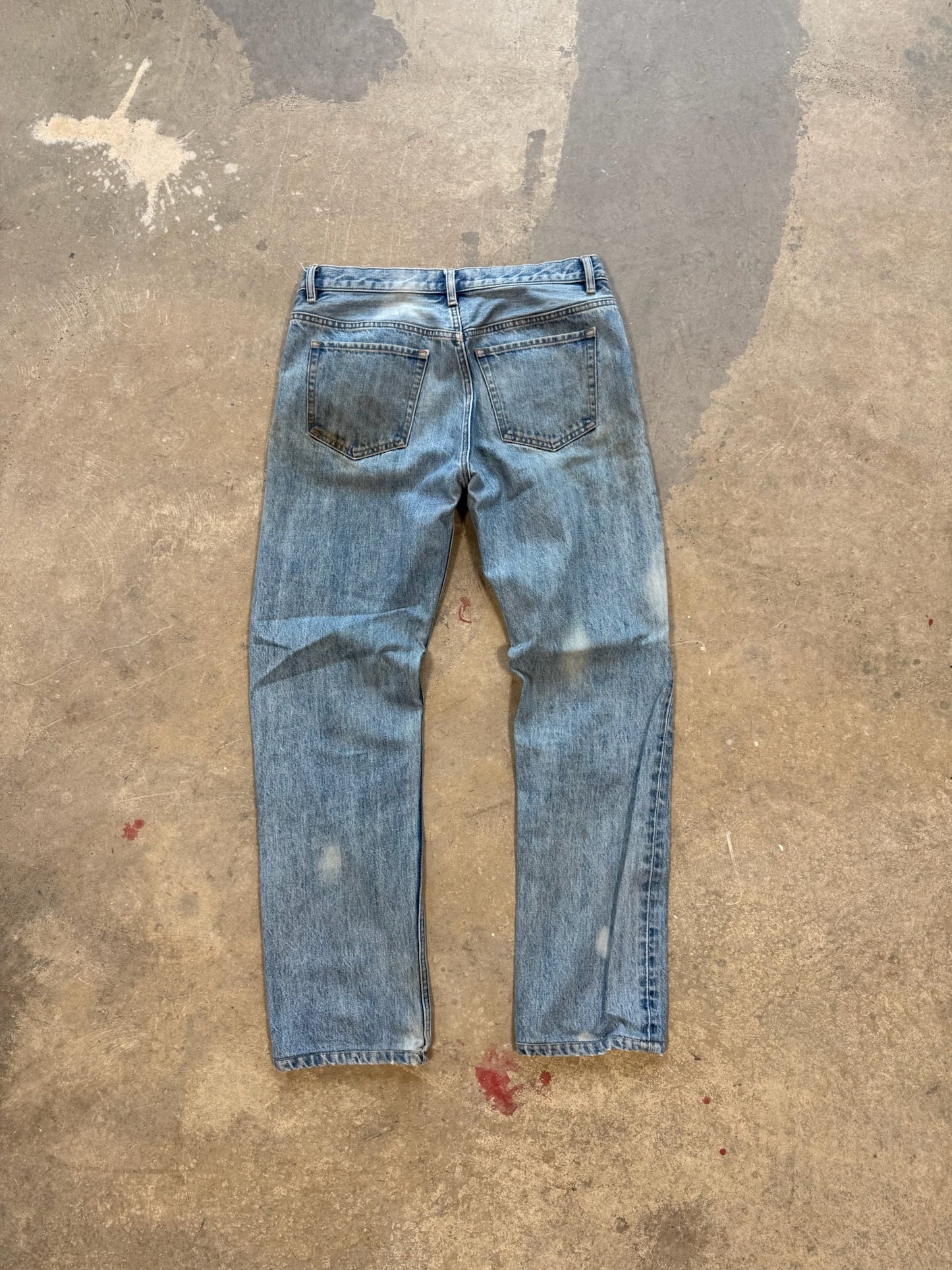 (31 Waist) A.P.C. Rue Madame Paris Washed Jeans