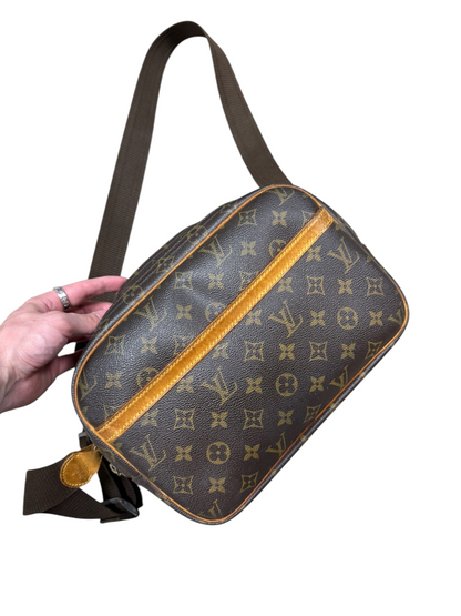 (OS) LV Monogram Reporter Shoulder Bag