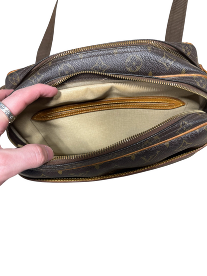 (OS) LV Monogram Reporter Shoulder Bag