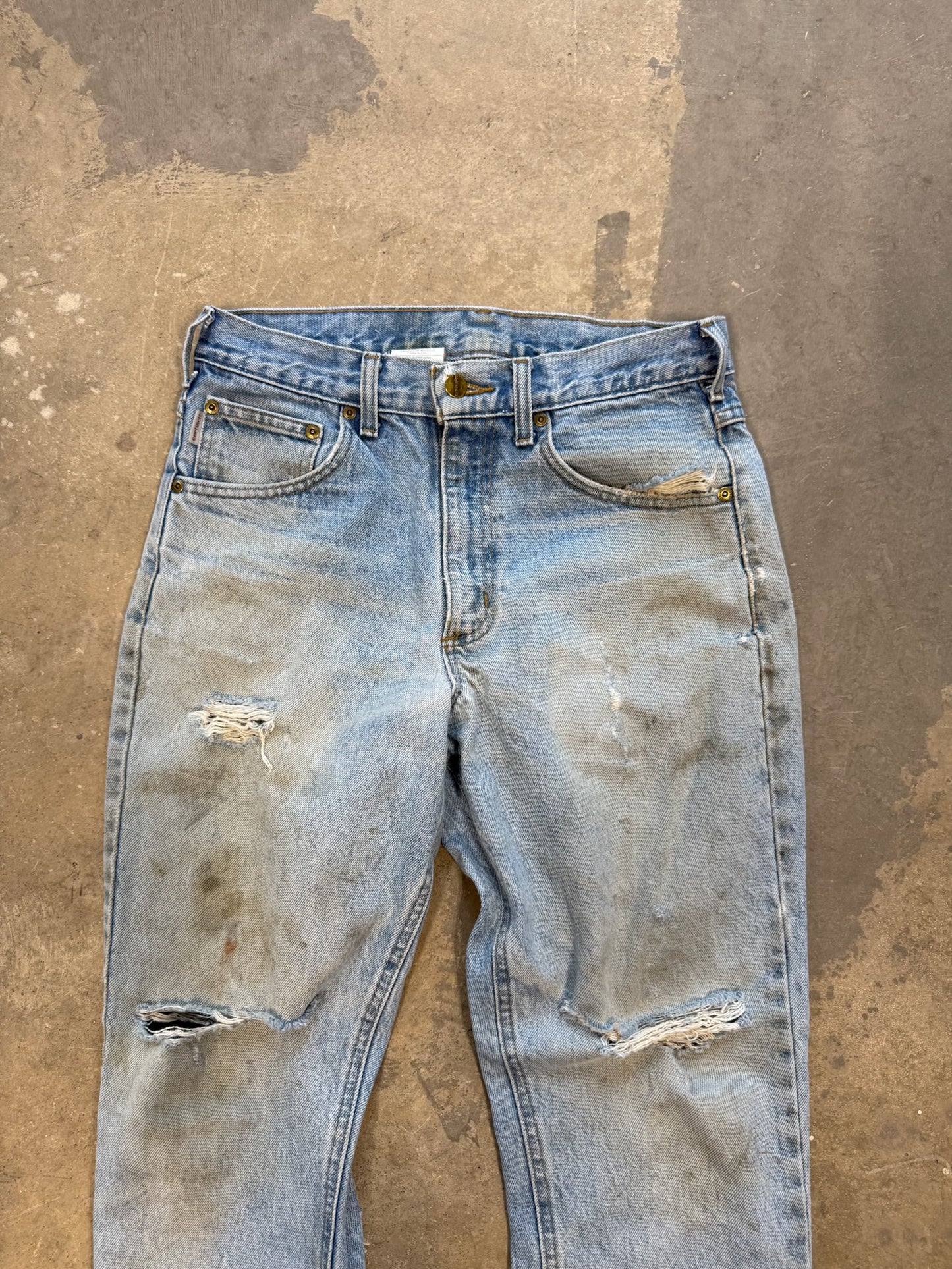 (31 Waist) 90s Carhartt Distressed Jeans