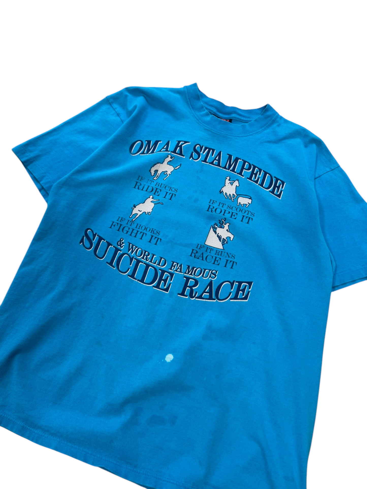 (L) Vintage Stampede Suicide Race Tee