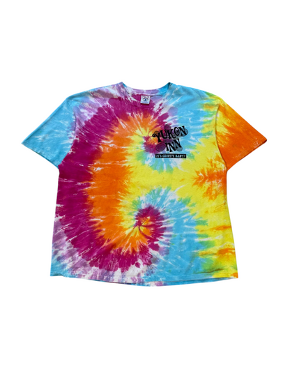 (XL) Vintage Austin Powers Sayings Tie-Dye Tee