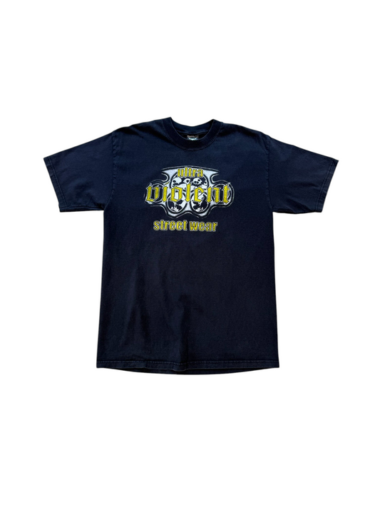 (L) Vintage Ultra Violent Brass Knuckle Tee