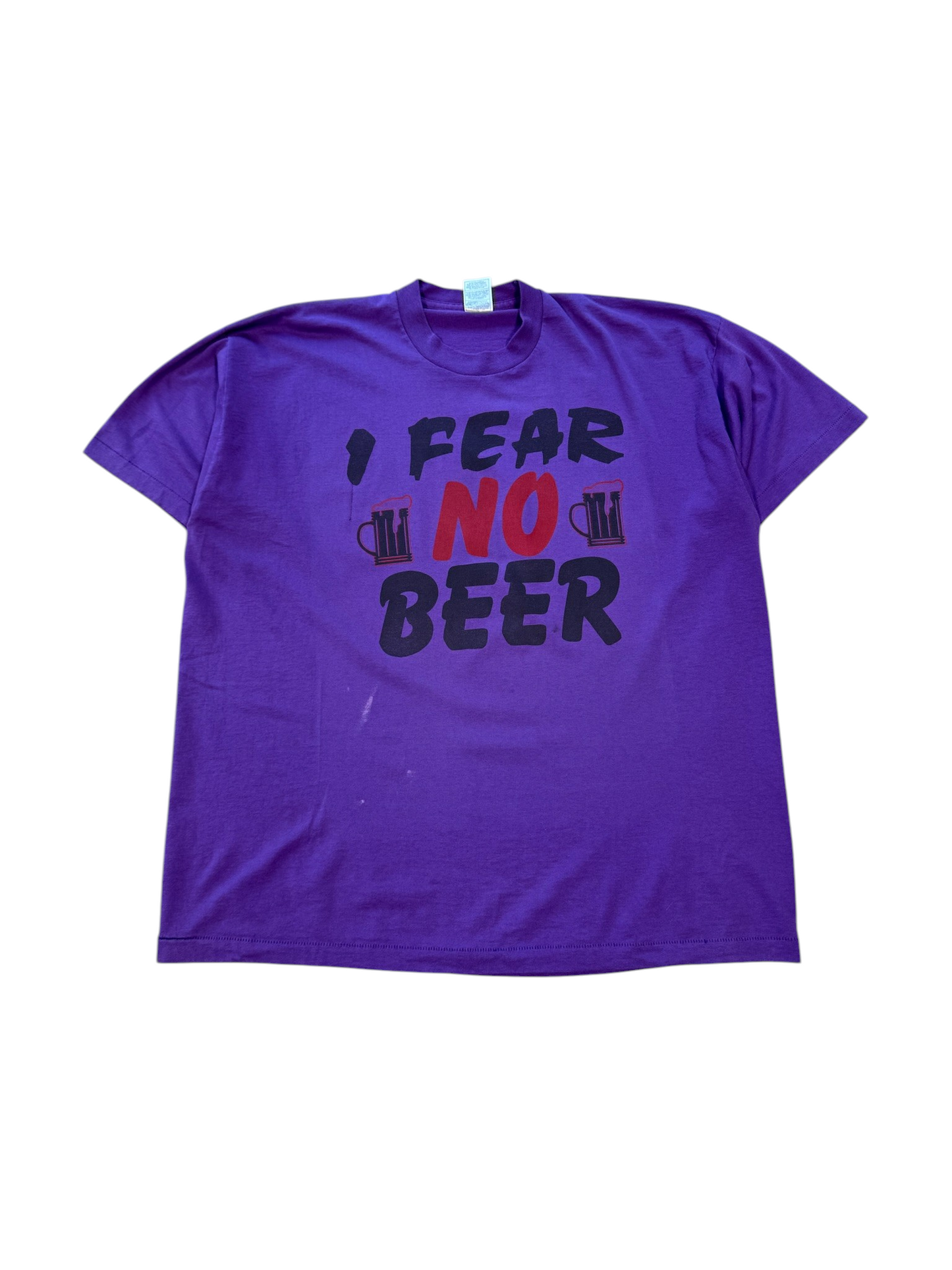 (XXL) Vintage 90s I Fear No Beer Tee