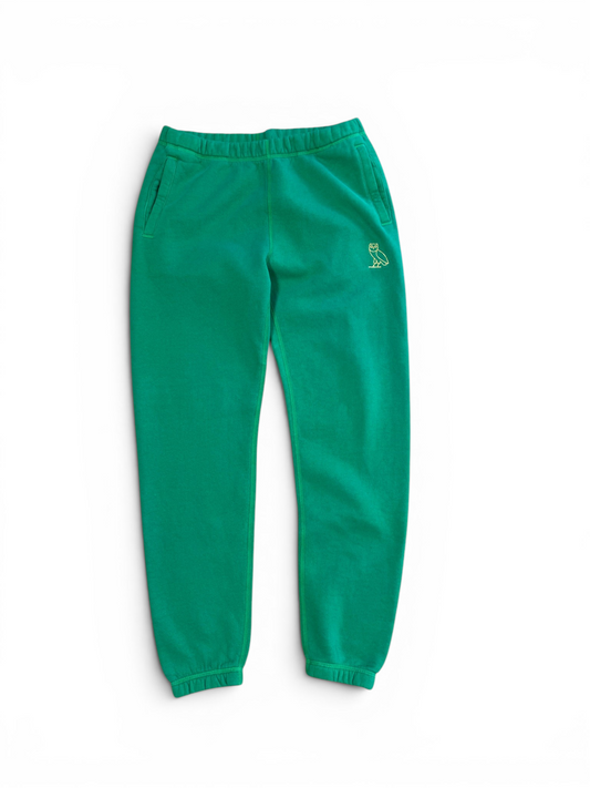 (S) OVO Garment Dye Sweatpant Emerald Green