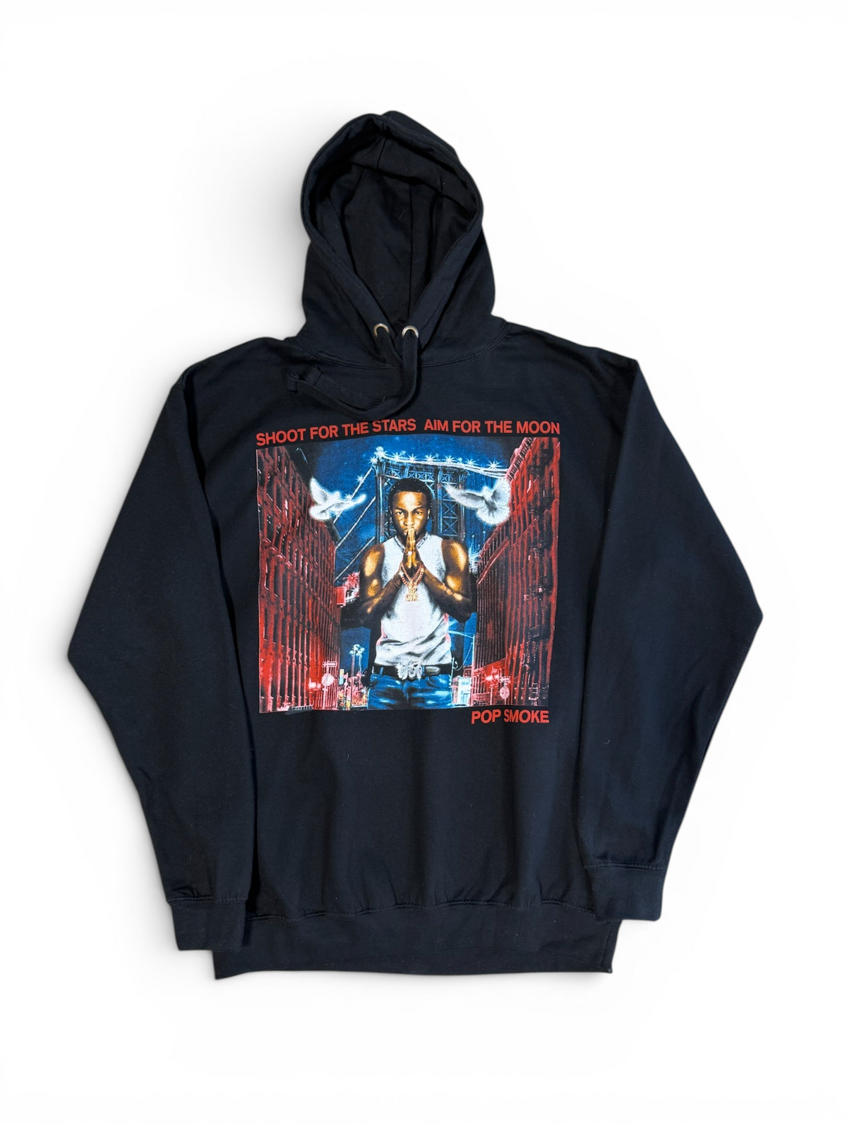 (L) Vlone x Pop Smoke Hoodie