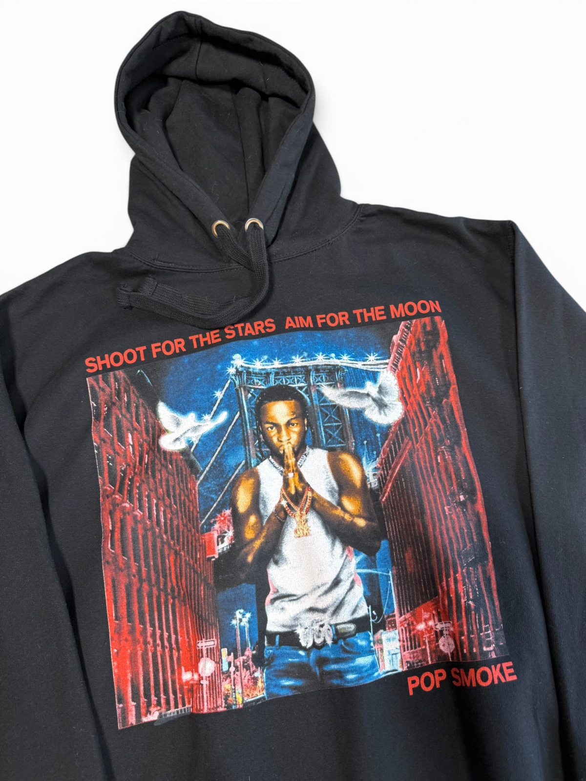 (L) Vlone x Pop Smoke Hoodie