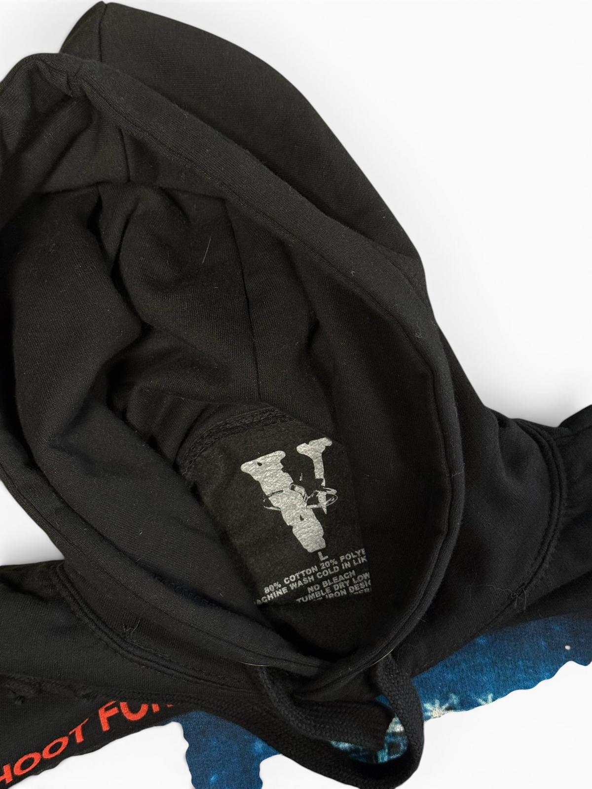 (L) Vlone x Pop Smoke Hoodie