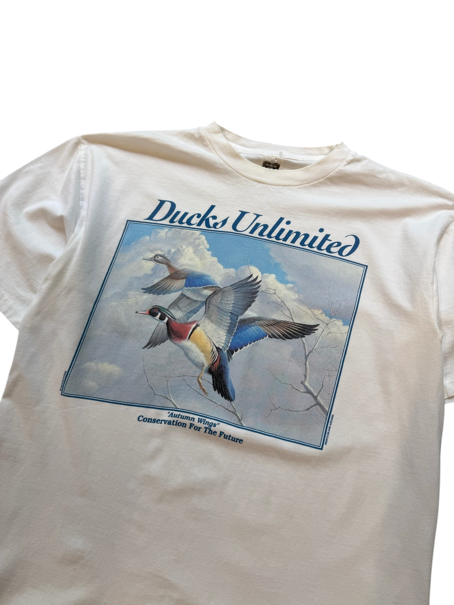(L) Vintage Ducks Unlimited Autumn Wings Tee