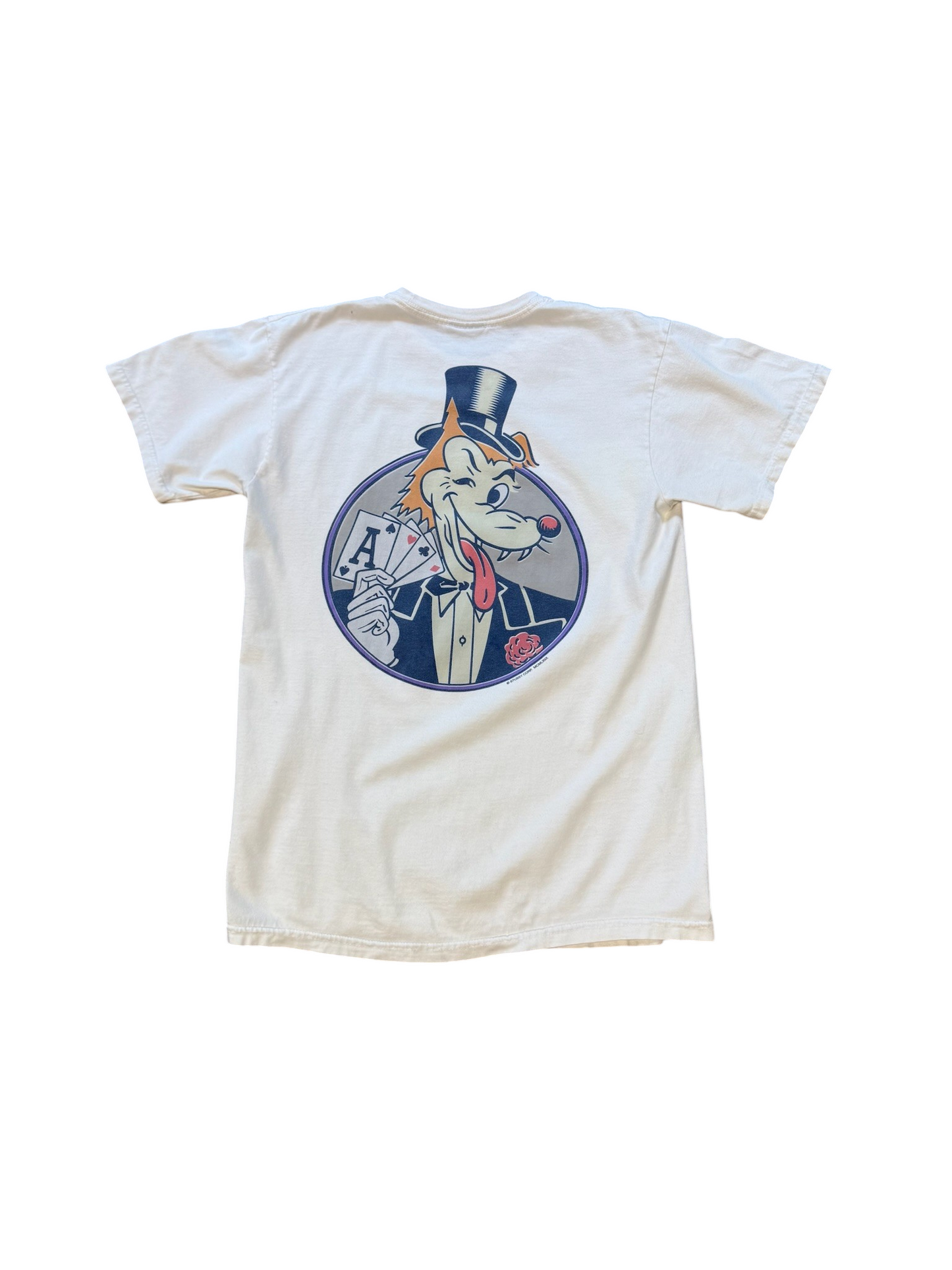 (S) Stussy Wolf Poker Tee