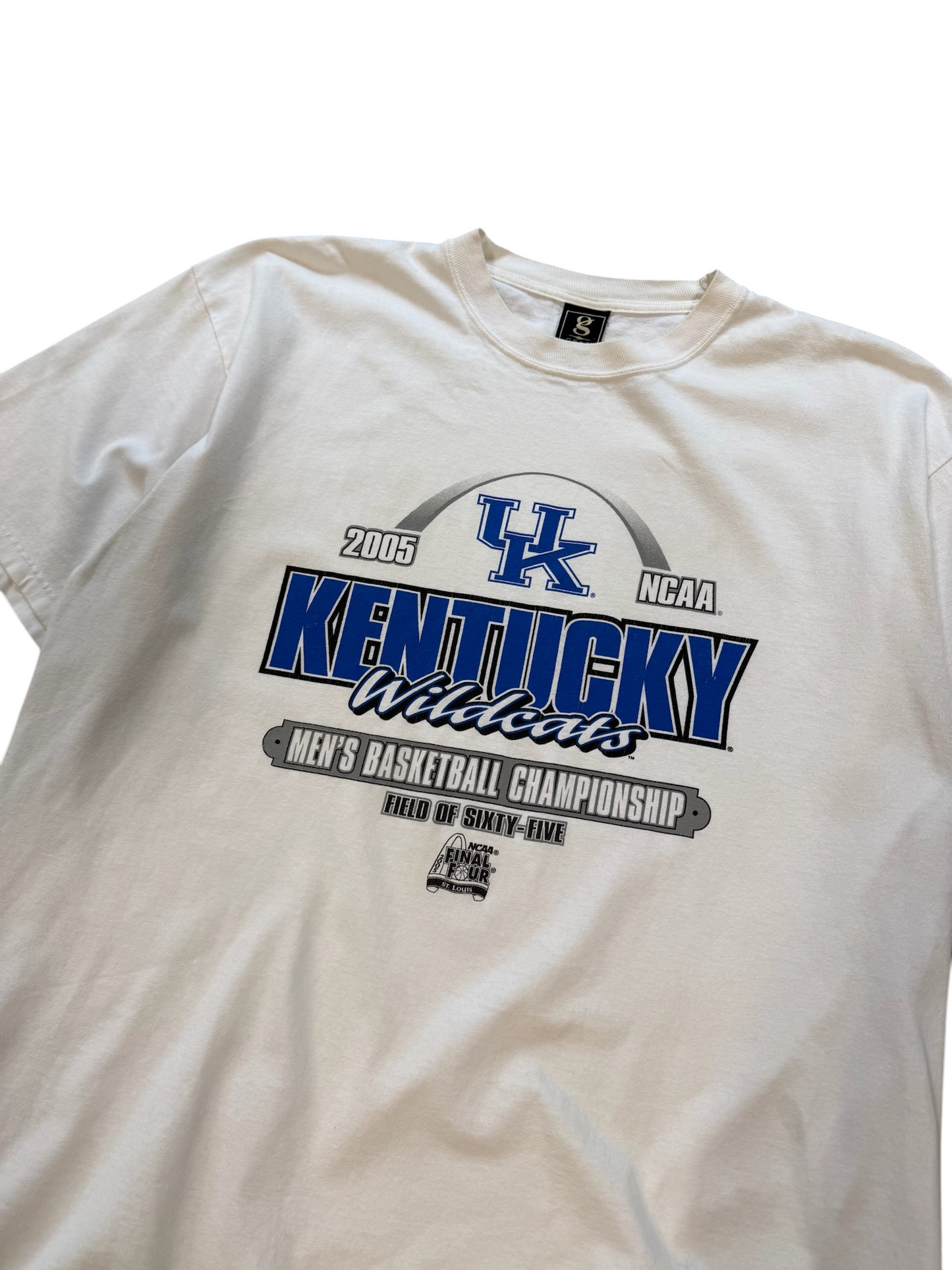 (XL) Vintage 2005 Kentucky NCAA Final Four Tee