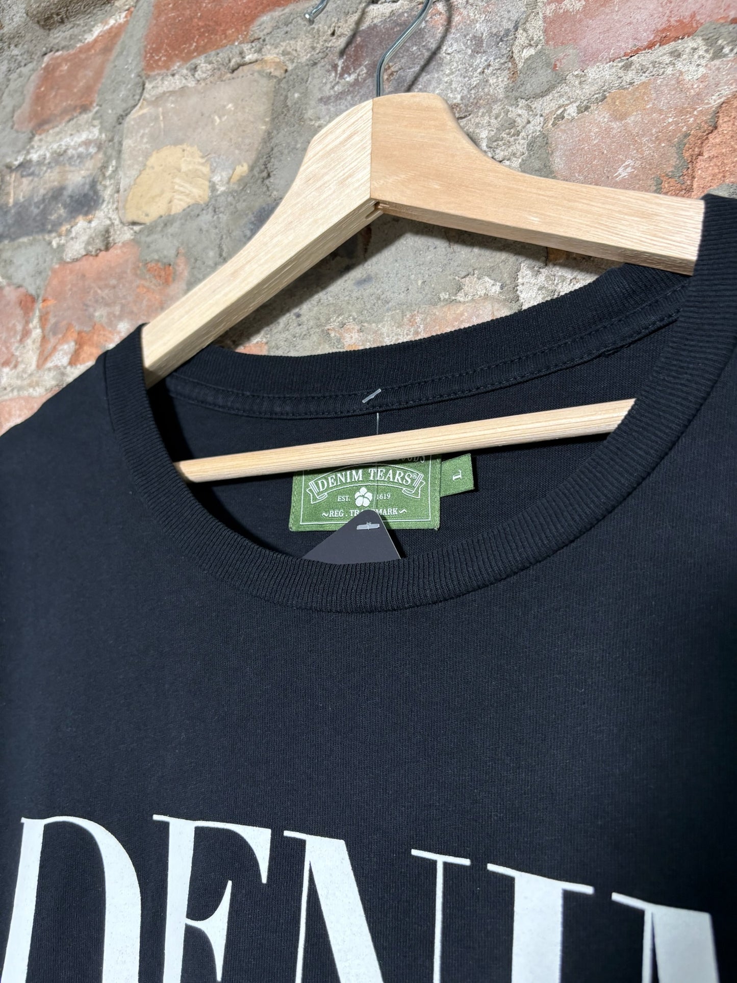 Denim Tears Cannes Tee Black Sz L