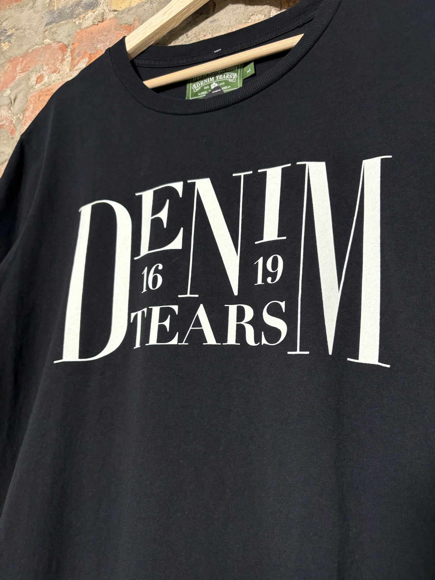 Denim Tears Cannes Tee Black Sz L