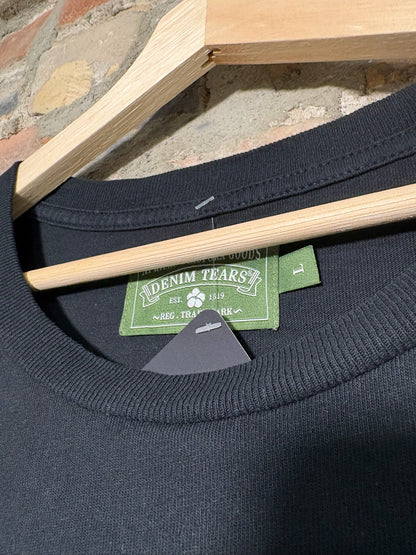 Denim Tears Cannes Tee Black Sz L