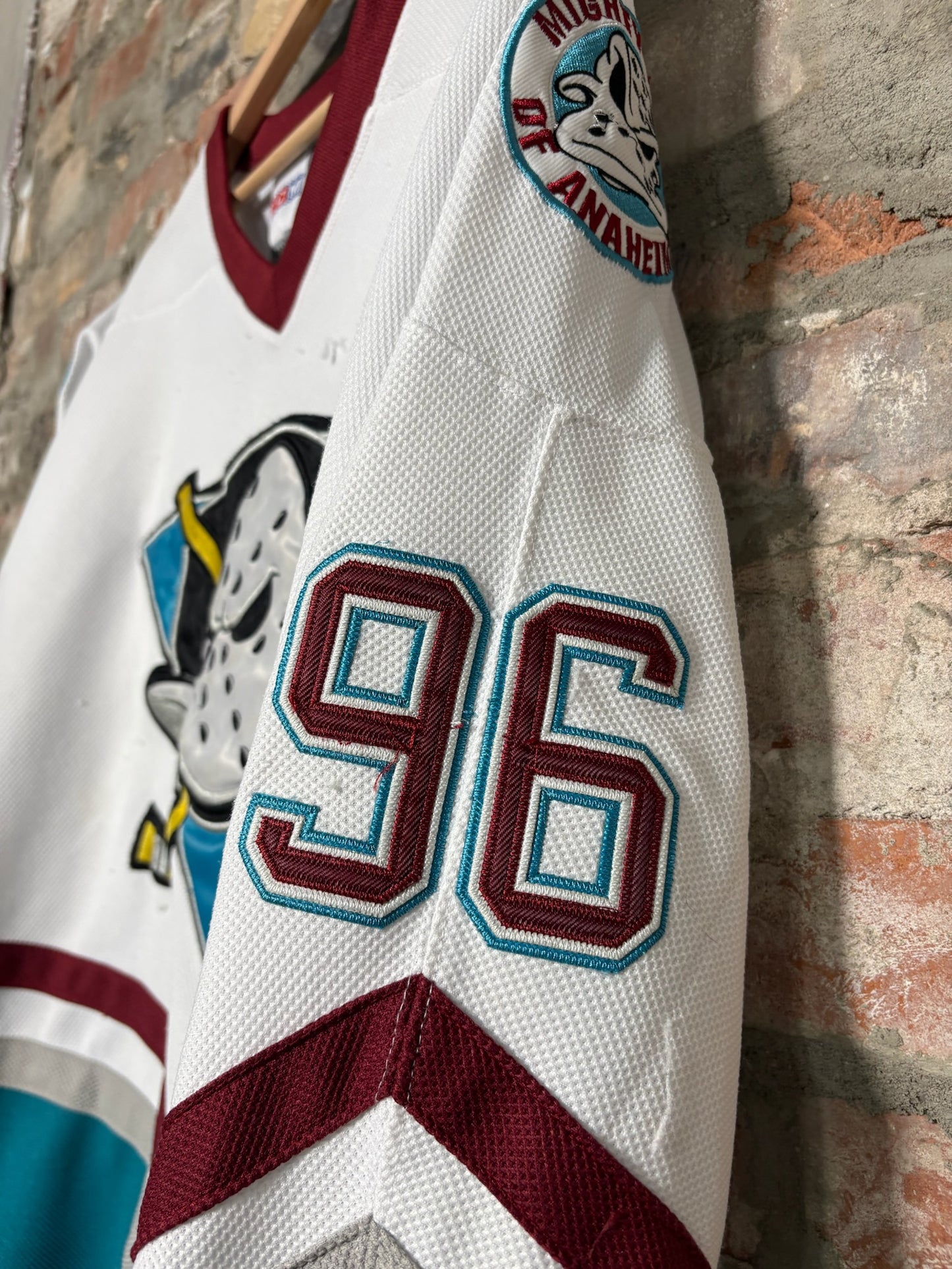90s Mighty Ducks Conway Hockey Jersey Sz XL