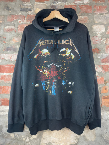 2000s Metallica Script Hoodie Sz XL