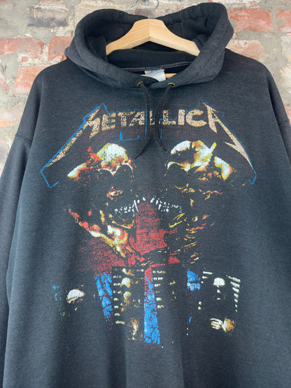 2000s Metallica Script Hoodie Sz XL