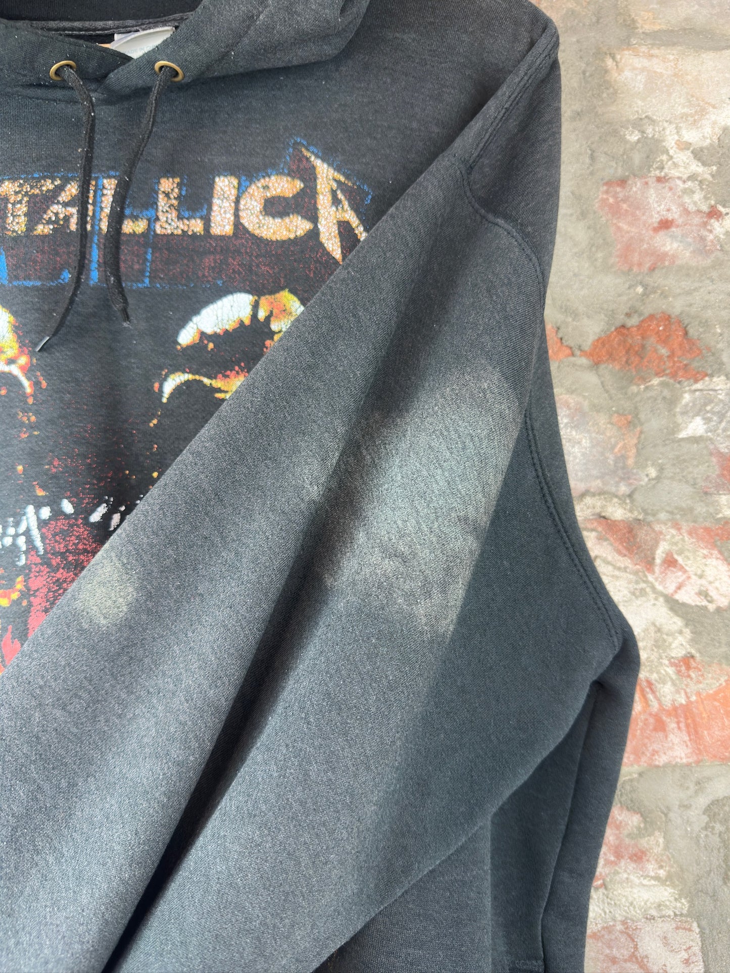 2000s Metallica Script Hoodie Sz XL