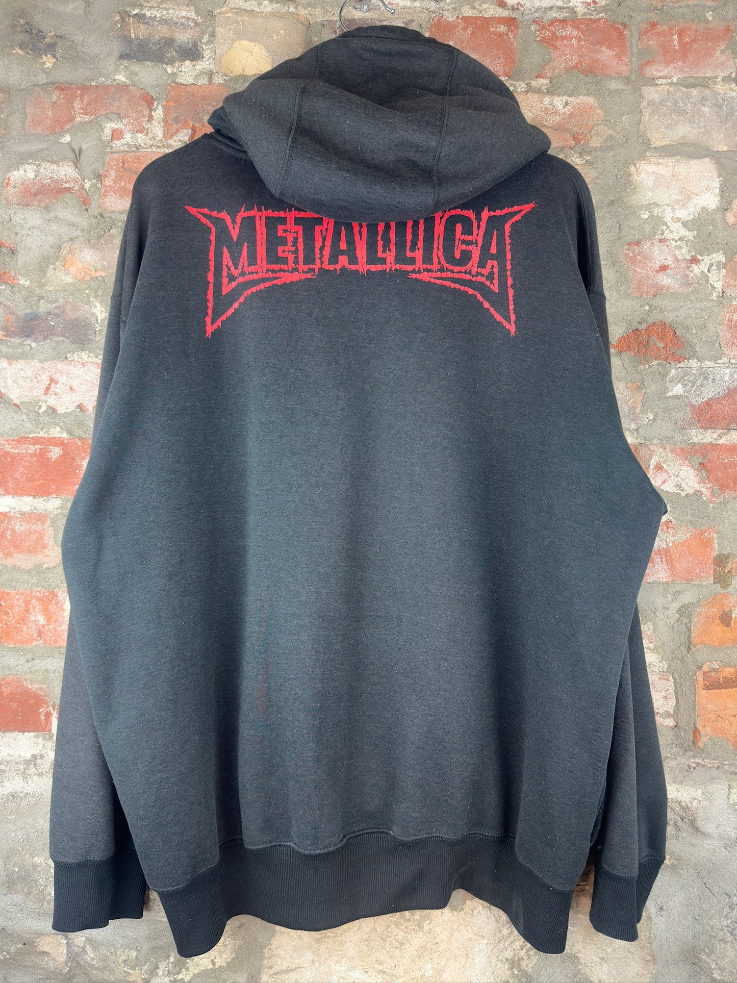 2000s Metallica Script Hoodie Sz XL