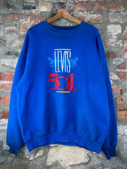 90s Levi's 501 Crewneck Sz XL